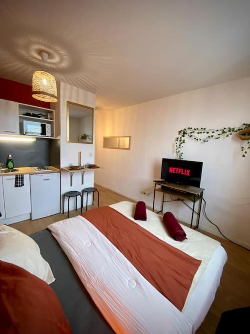 Splendide Studio Moderne - Proche Centre - Laverie Nîmes Kültér fotó